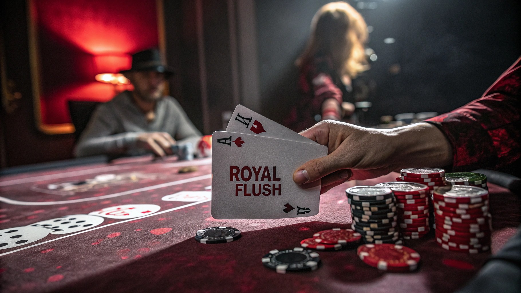 Quinte flush au poker : la main royale qui fait chavirer les tables