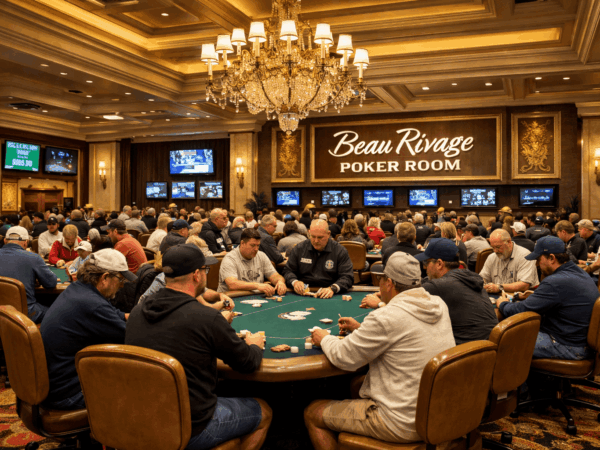Les histoires étonnantes de la salle de poker Beau Rivage à Biloxi aux USA