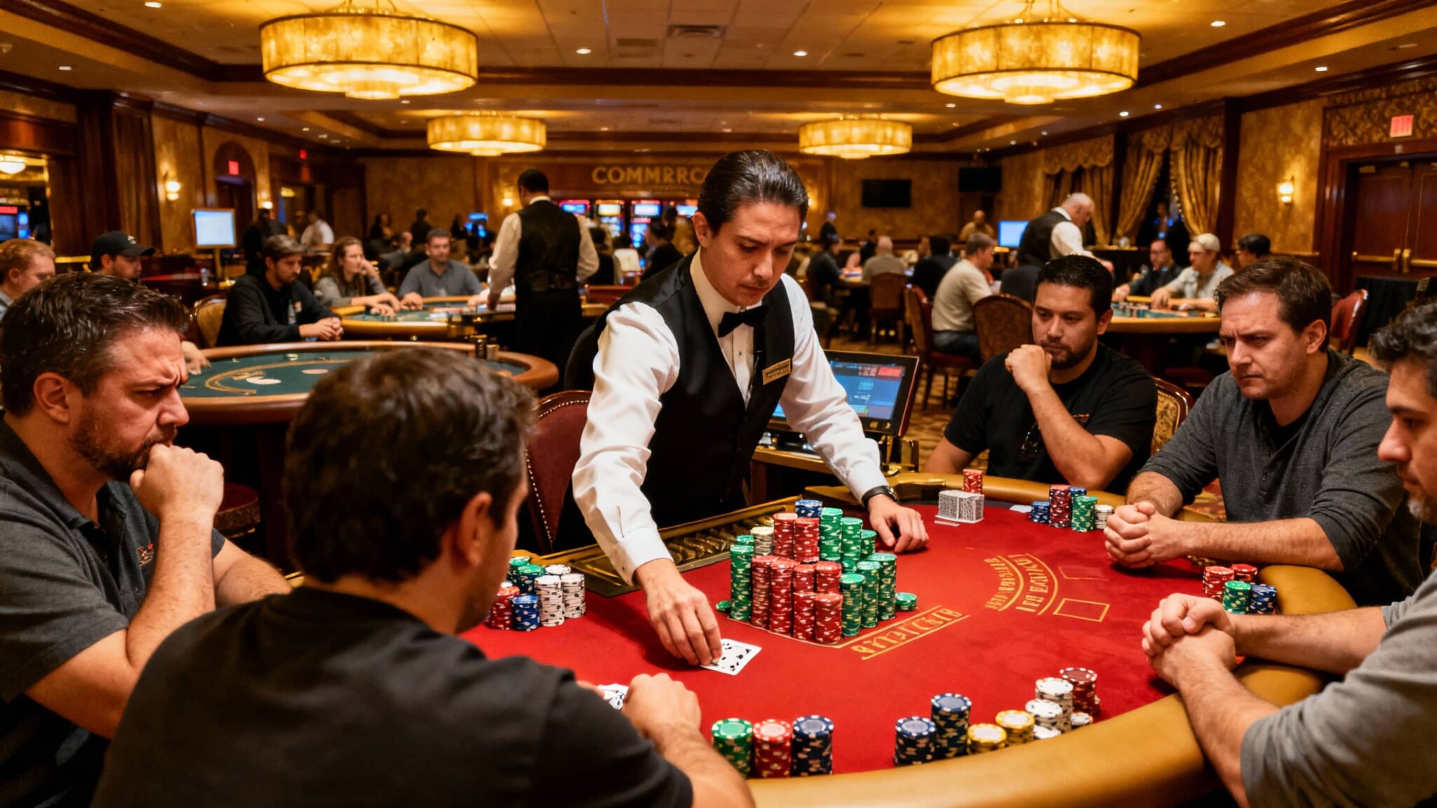 Découvrez la salle de poker Commerce Casino à Commerce aux USA : Un paradis pour les joueurs