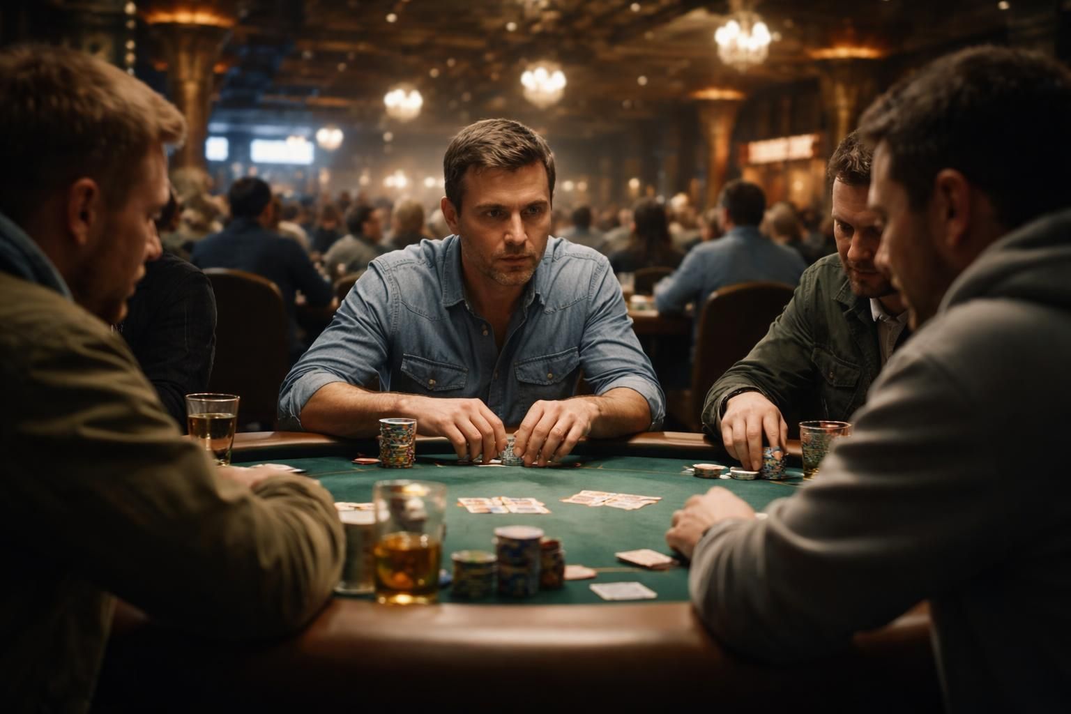 Plongée dans l&rsquo;ambiance unique de la salle de poker Mohegan Sun à Connecticut aux USA