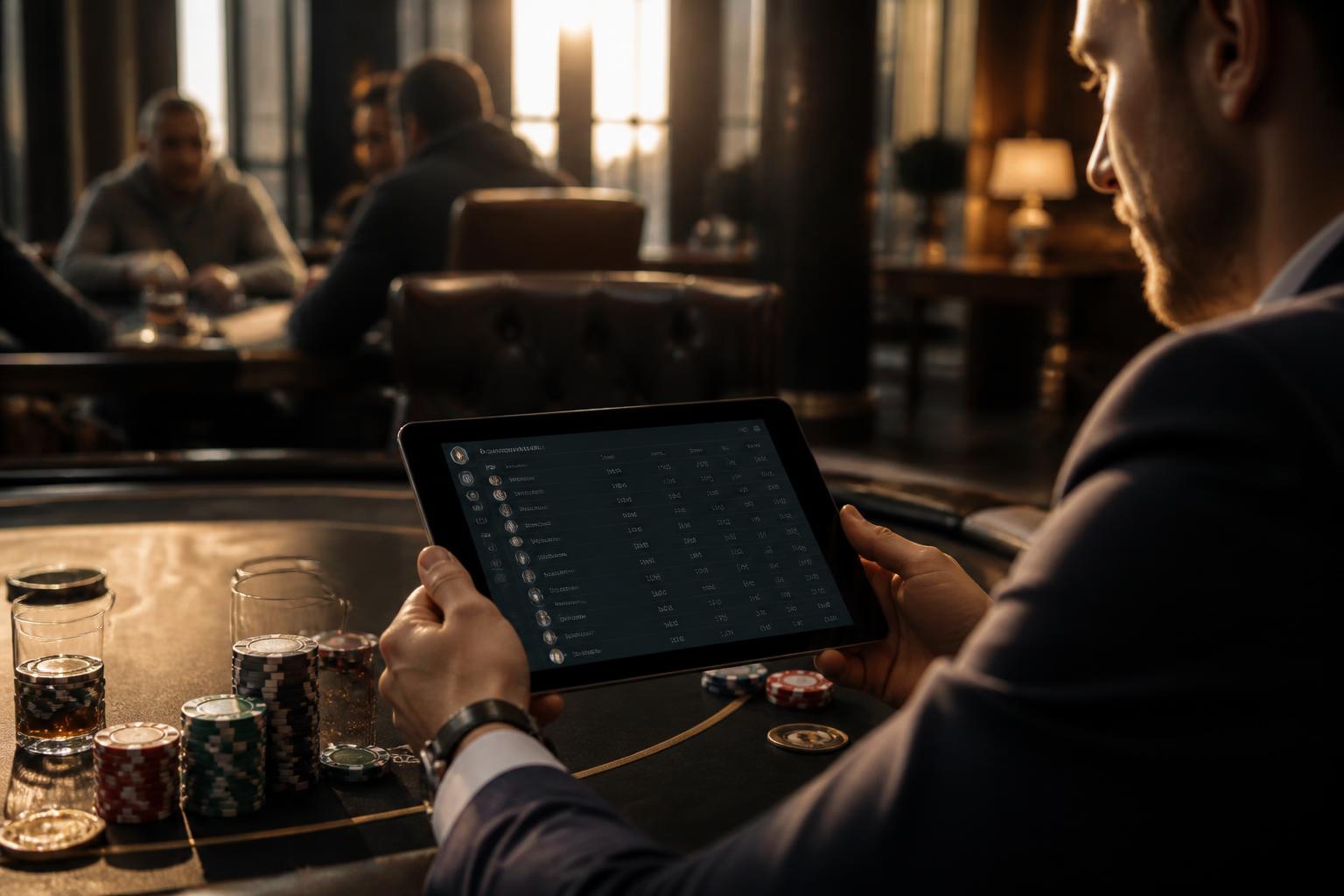 Accéder aux leaderboards d&rsquo;un site de poker