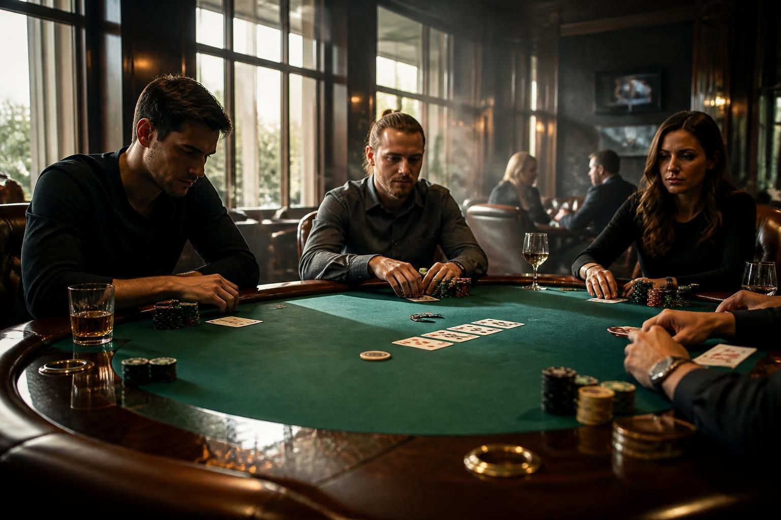 Accéder aux tables du réseau Microgaming Poker