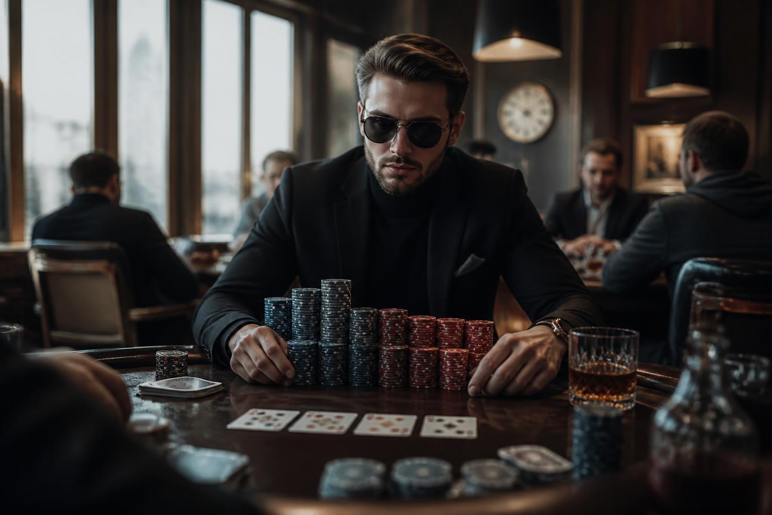 Appliquer la stratégie big stack en tournoi poker