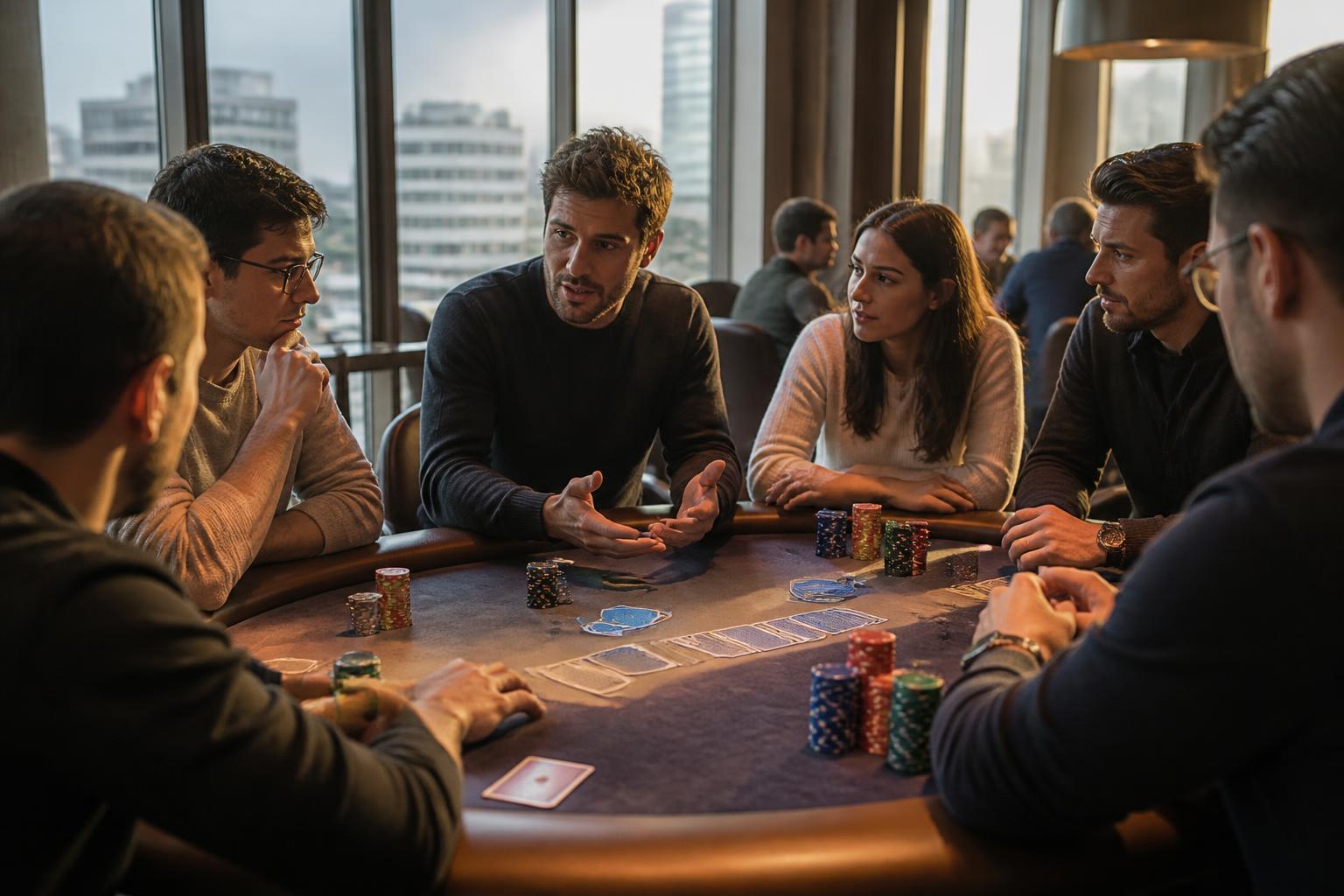 Apprendre l&rsquo;étiquette à une table de poker live