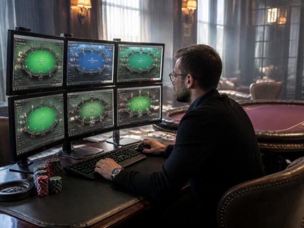 Calculer le multi-tabling au poker en ligne