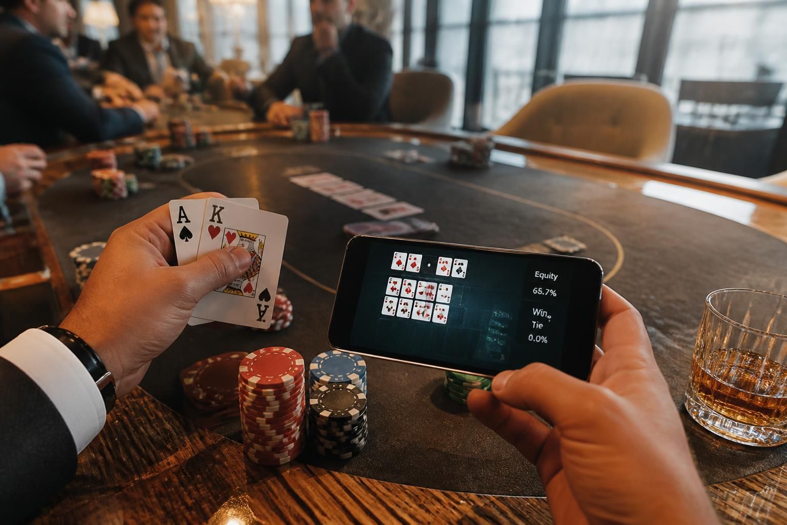 Calculer l&rsquo;equity de main au poker