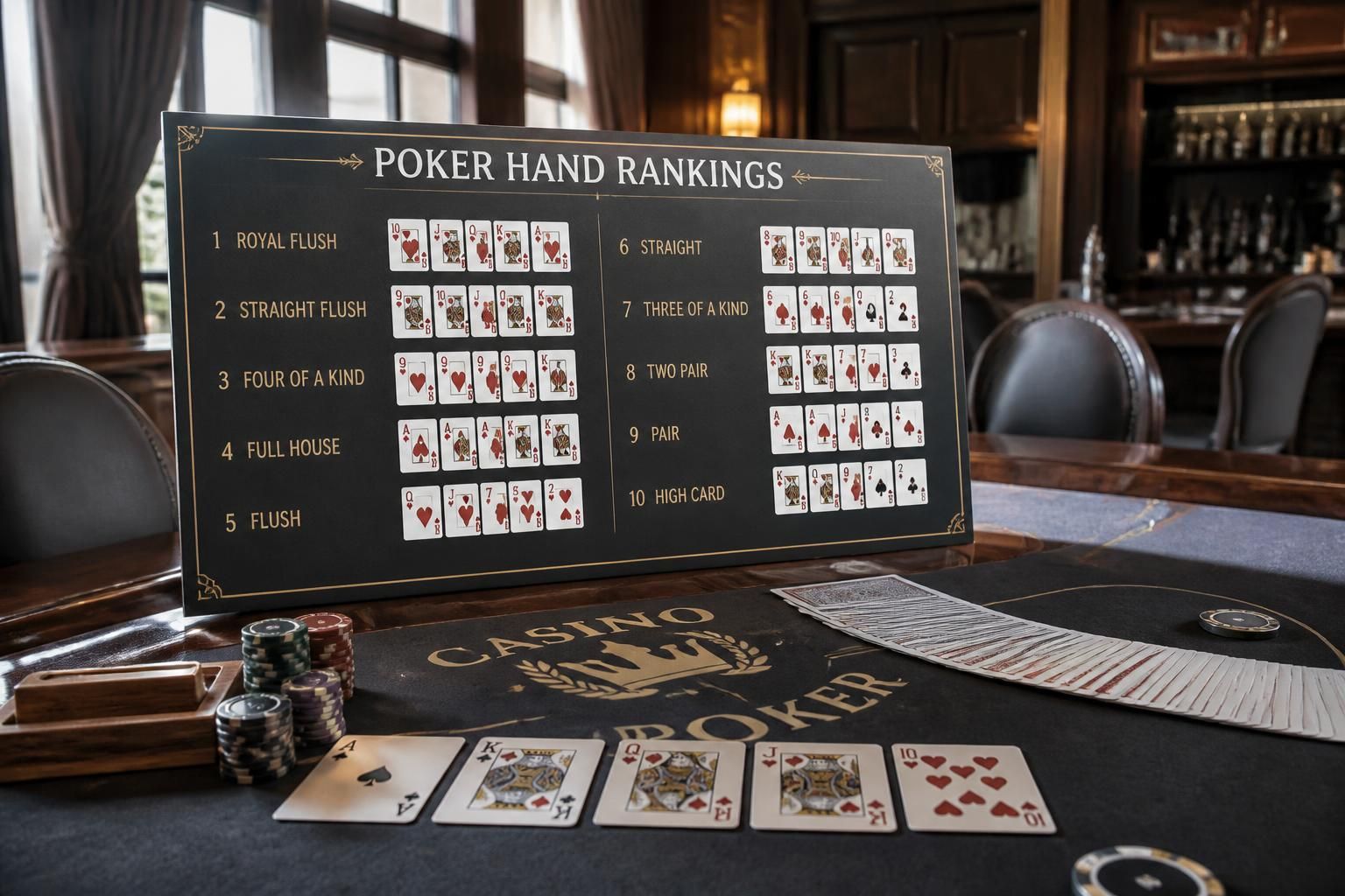 Comment apprendre les combinaisons de mains au poker
