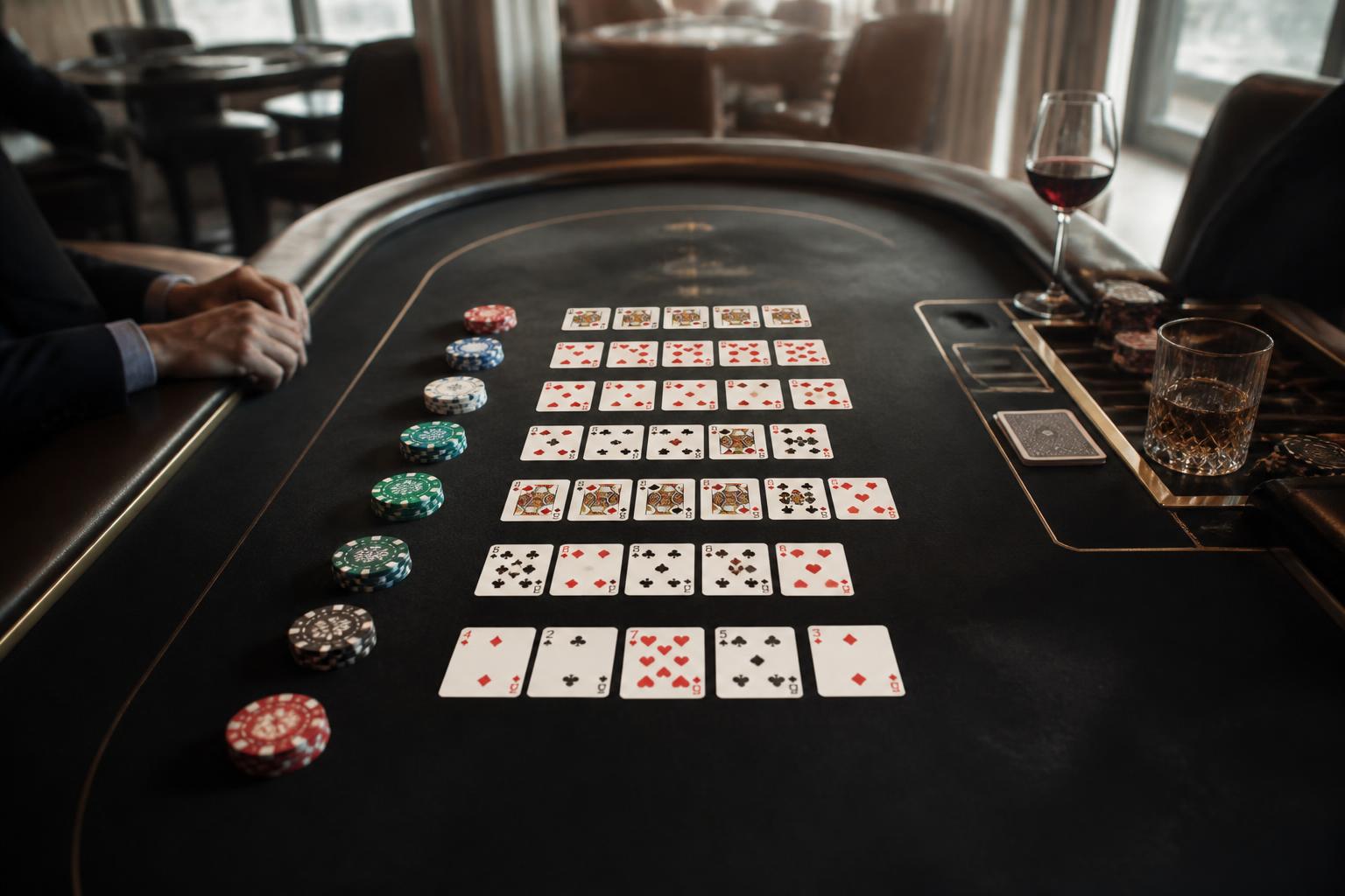Comprendre la hiérarchie des mains au poker