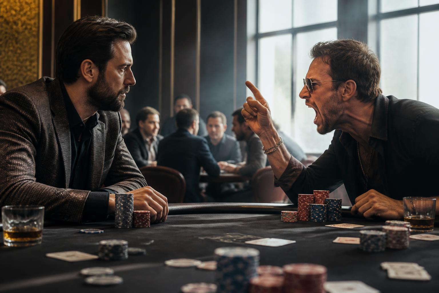Contrer un joueur fou-agressif au poker