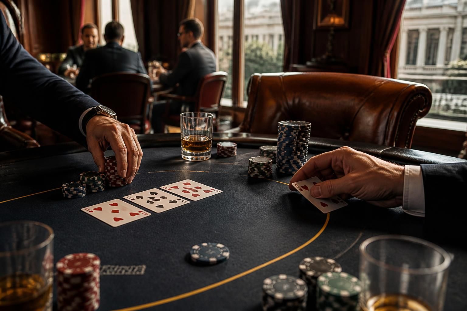 Développer l&rsquo;image de table au poker