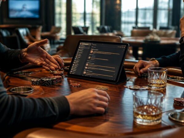 Discuter des mains dans des forums de poker