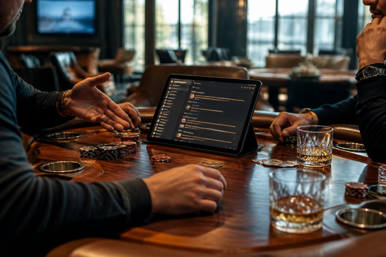 Discuter des mains dans des forums de poker