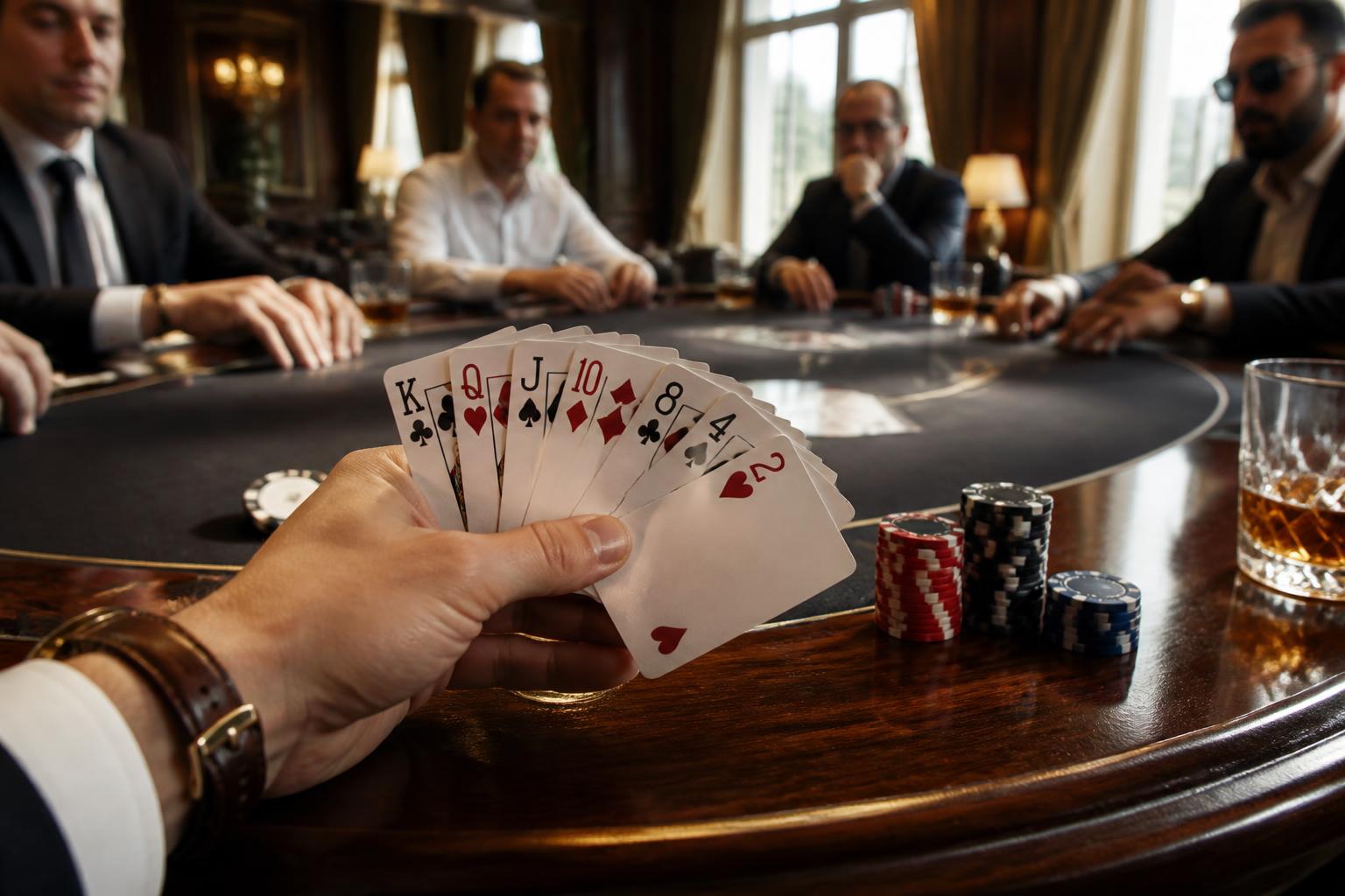Jouer au Stud 7 cartes en poker en ligne