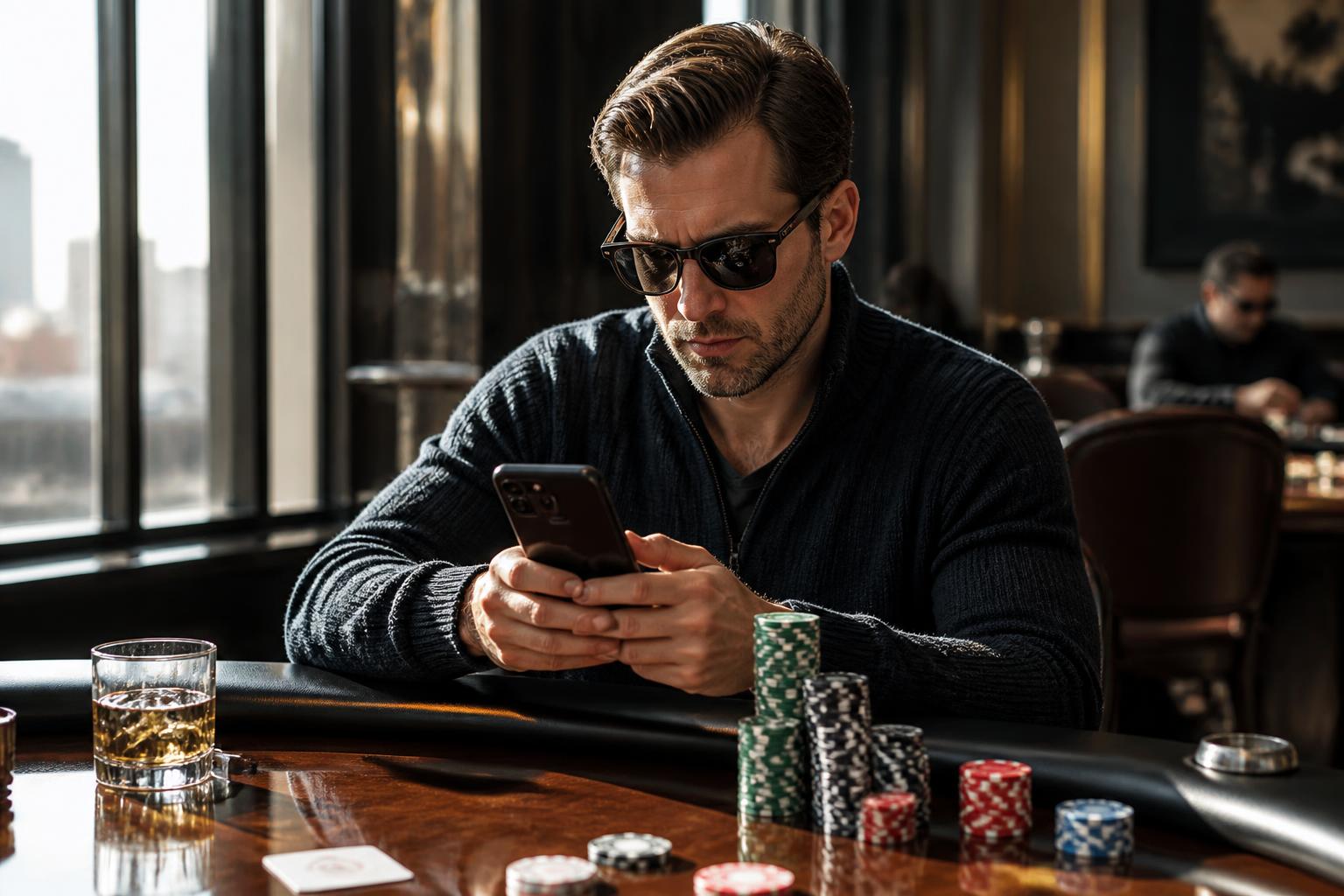 Jouer au poker avec une application mobile dédiée
