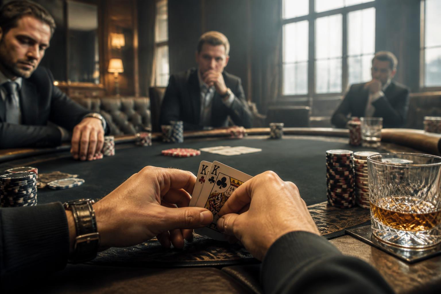 Jouer une paire de rois au poker Texas Hold’em