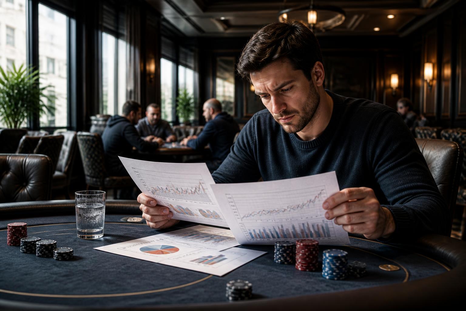 Mesurer ses progrès au poker sur plusieurs mois