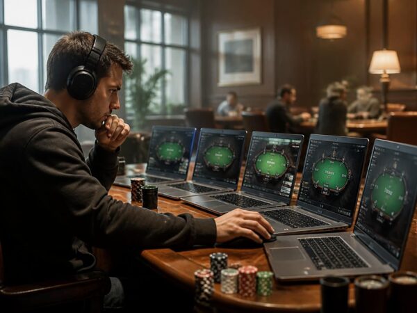Multi-tabler efficacement au poker en ligne