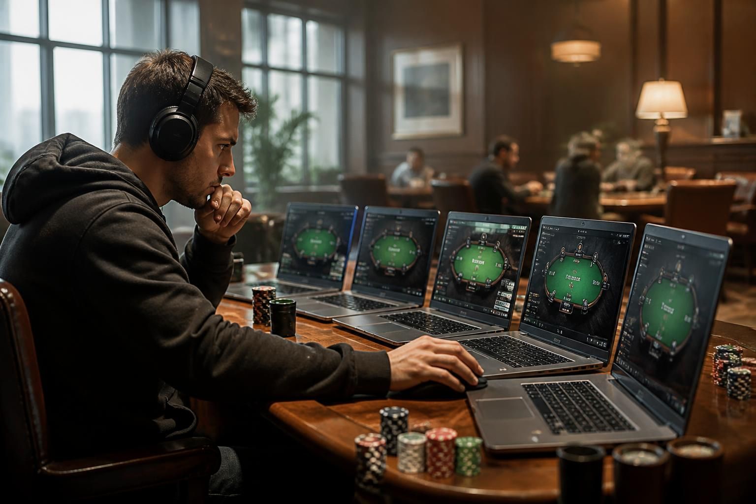 Multi-tabler efficacement au poker en ligne