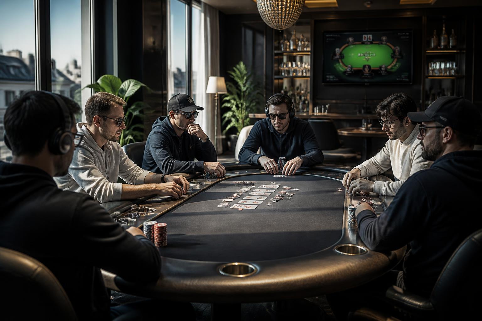 Organiser un tournoi de poker entre amis en ligne
