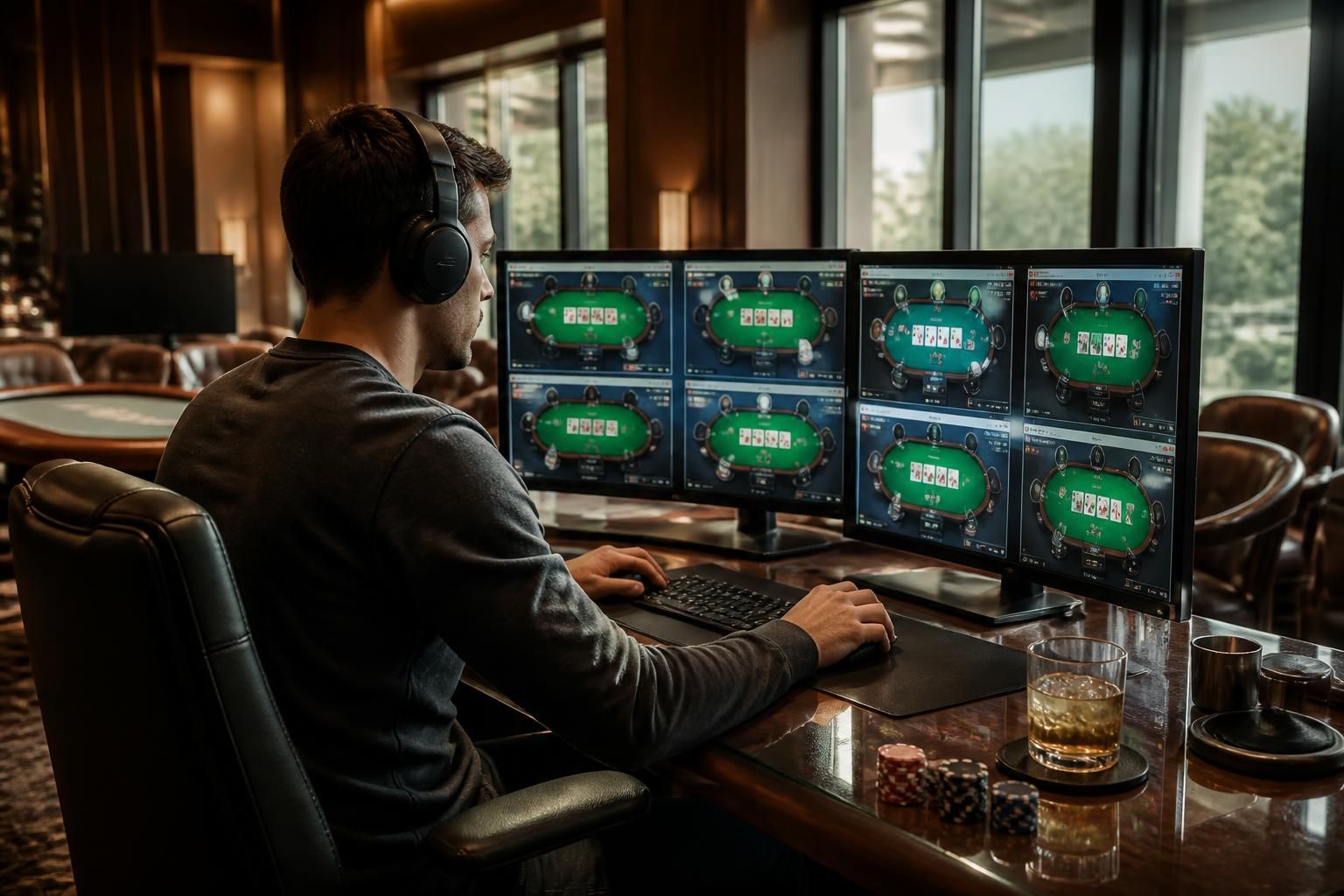 Progresser rapidement grâce au multi-tabling au poker en ligne