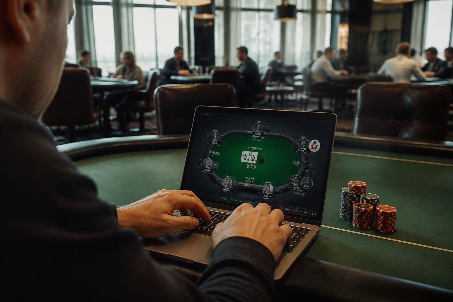 Utiliser des raccourcis clavier en poker en ligne